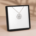 Collier médaille noces d'argent – 25 ans