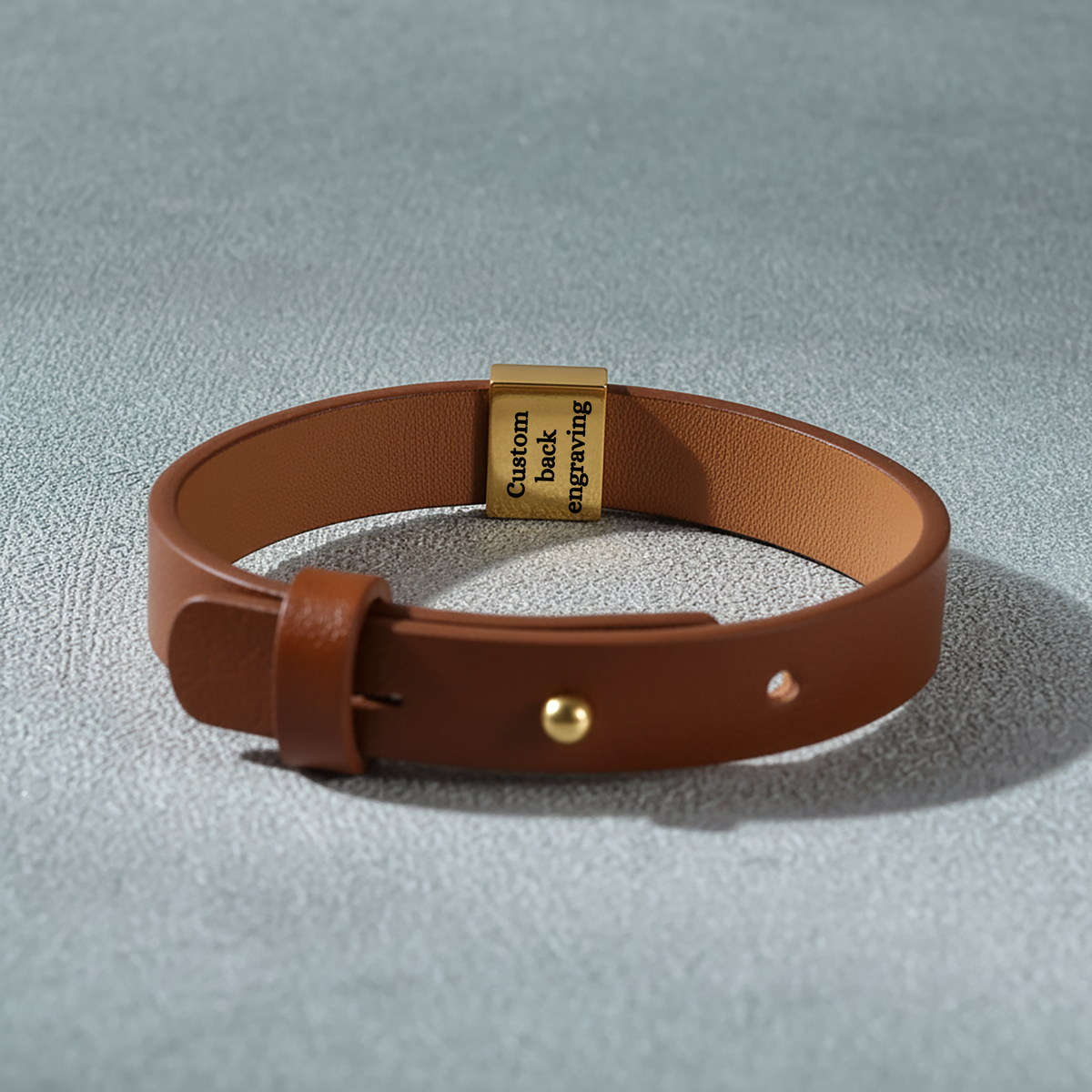 Bracelet homme gravable personnalisé